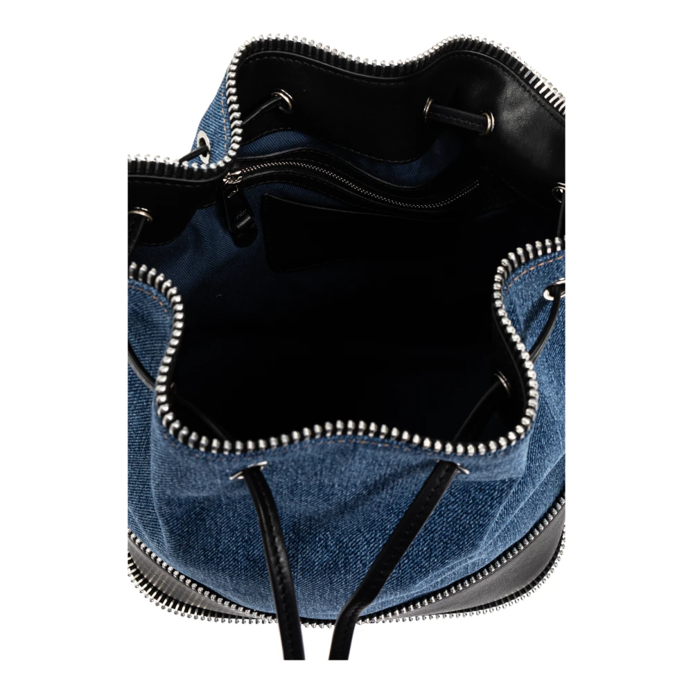 Moschino Schoudertas Blue Dames