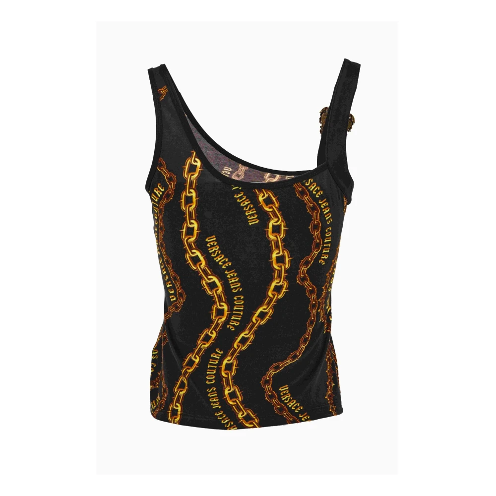 Versace Jeans Couture Top Black Dames