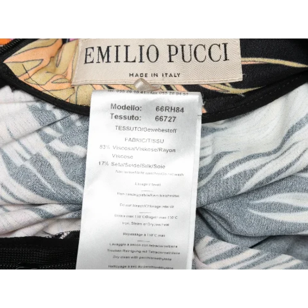 Emilio Pucci Pre-owned Fabric dresses Black Dames