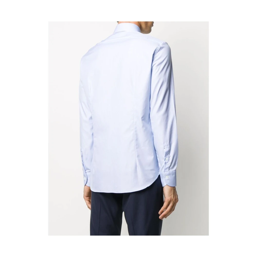 Mazzarelli Formal Shirts Blue Heren