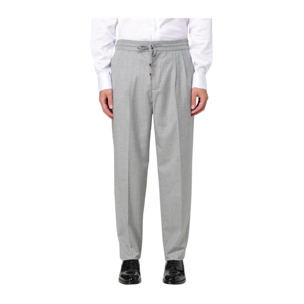 Trousers > Straight Trousers - - Brunello Cucinelli - Modalova