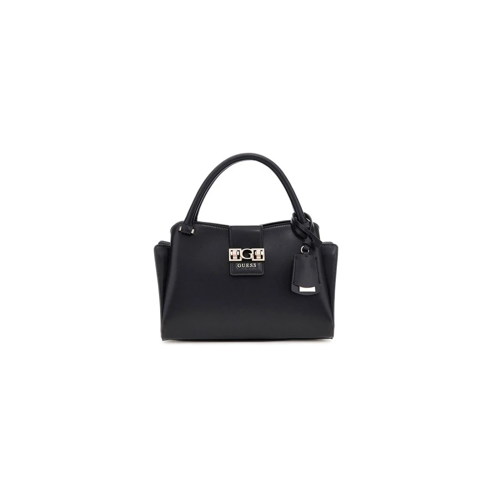 Guess Women's Black Jane Small Satchel - Handbags - One Size - Bags