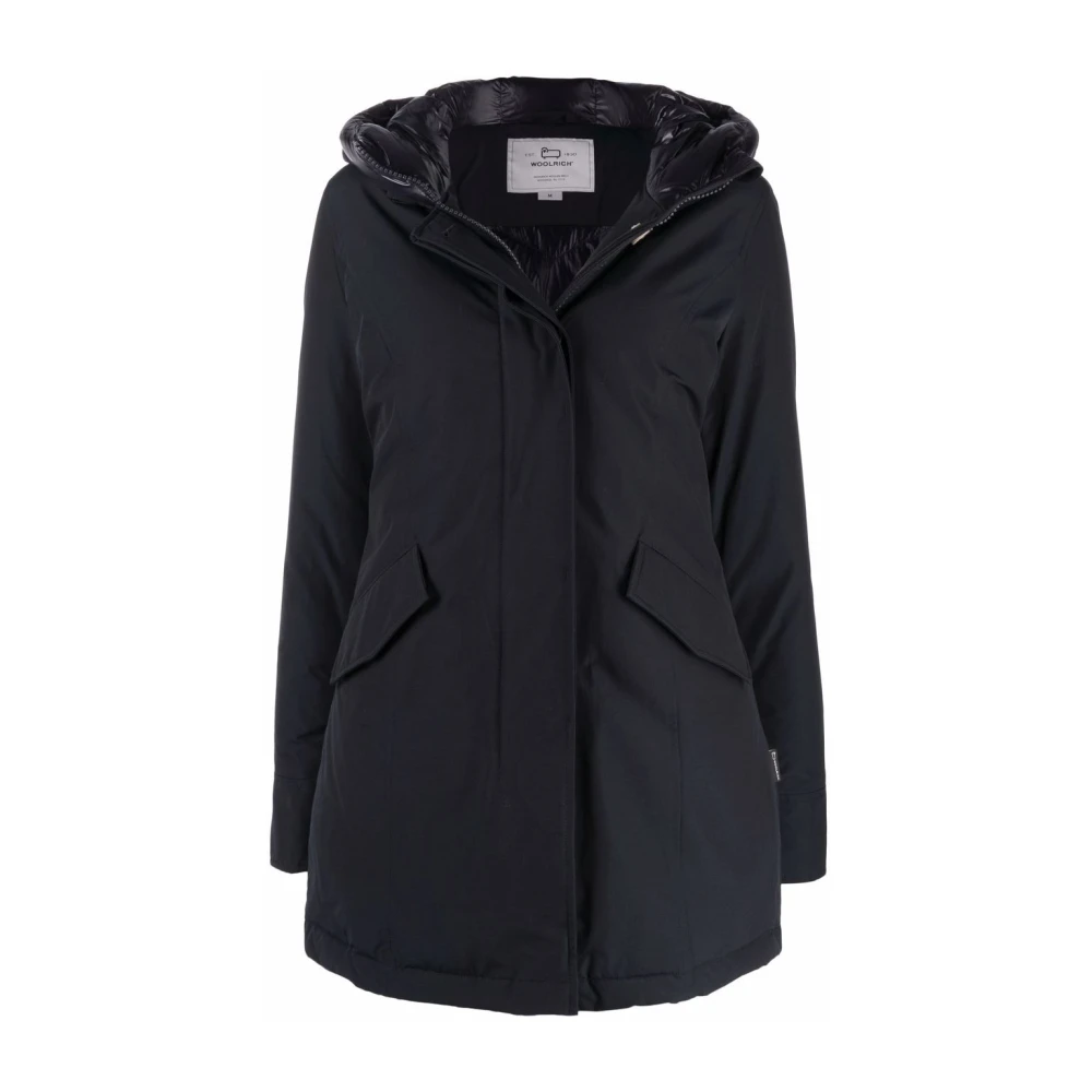 Woolrich Blauwe Jassen voor Mannen Blue Dames