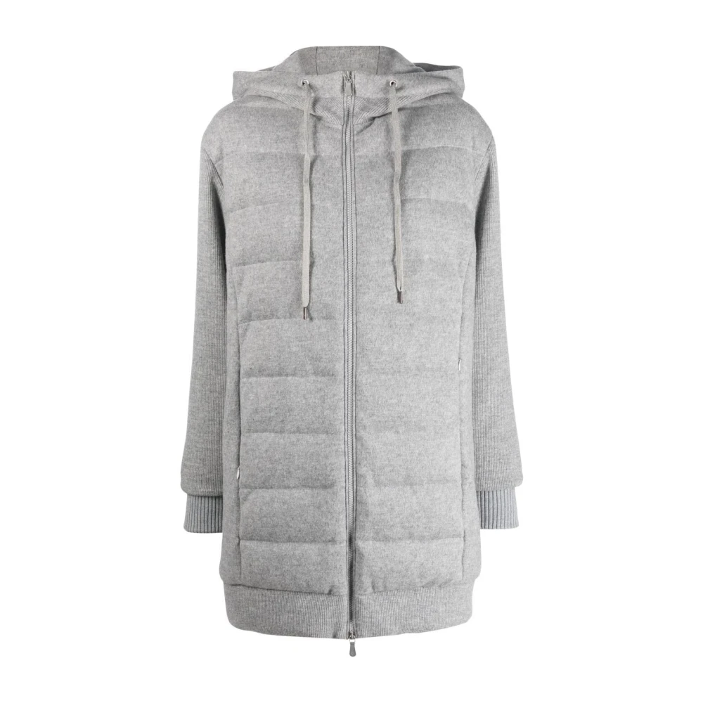 Eleventy - Coats > Parkas - Gray - Eleventy - Modalova