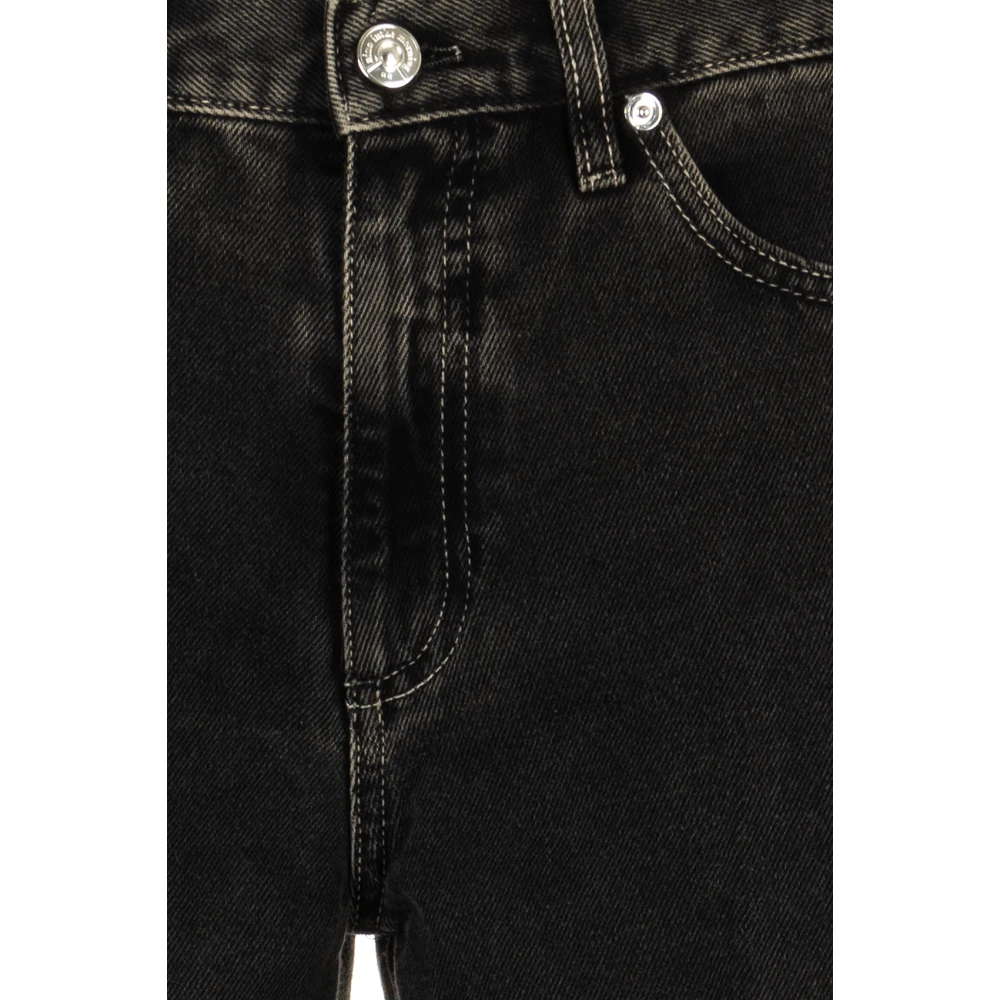 Nine In The Morning Zwarte Palazzo Jeans Black Dames