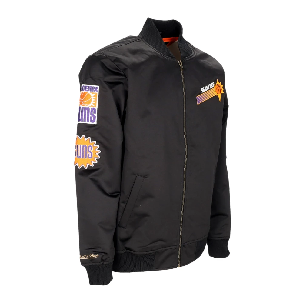 Mitchell & Ness NBA Phoenix Suns Bomber Jacket Black Heren