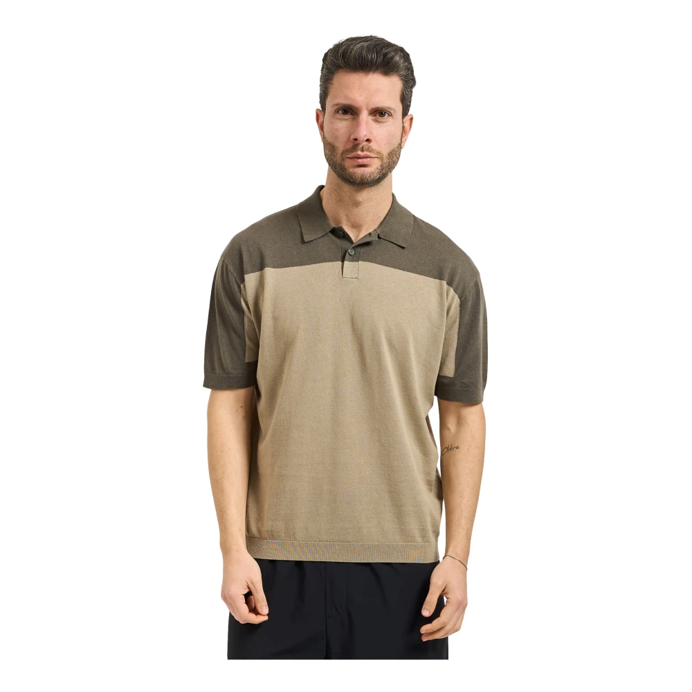 Armani Exchange Hombre Polo De Punto De Lino Y Algodón