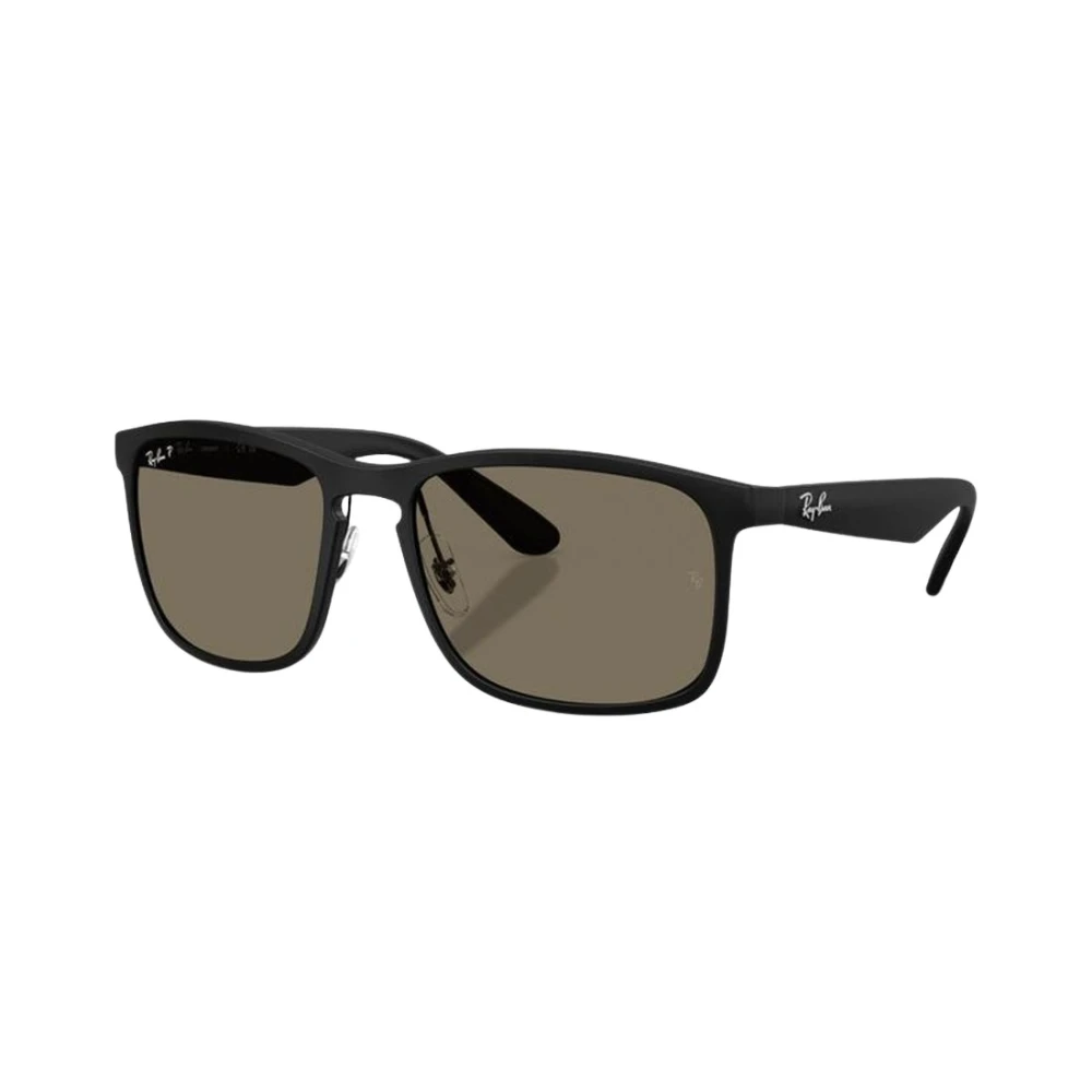 Ray-Ban Man Sunglass RB4264 Polarized+ Lenses - Frame color: Matte Black, Lens color: Grey Polarised+ - Image 4