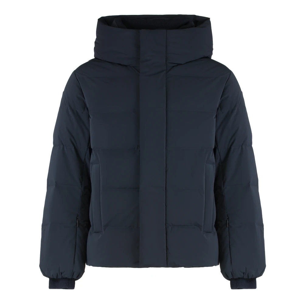 Fusalp Men's Blue Atila Hooded Short Down Jacket
