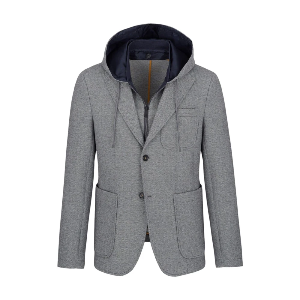 Manuel Ritz Blazer Jas voor Heren Gray Heren