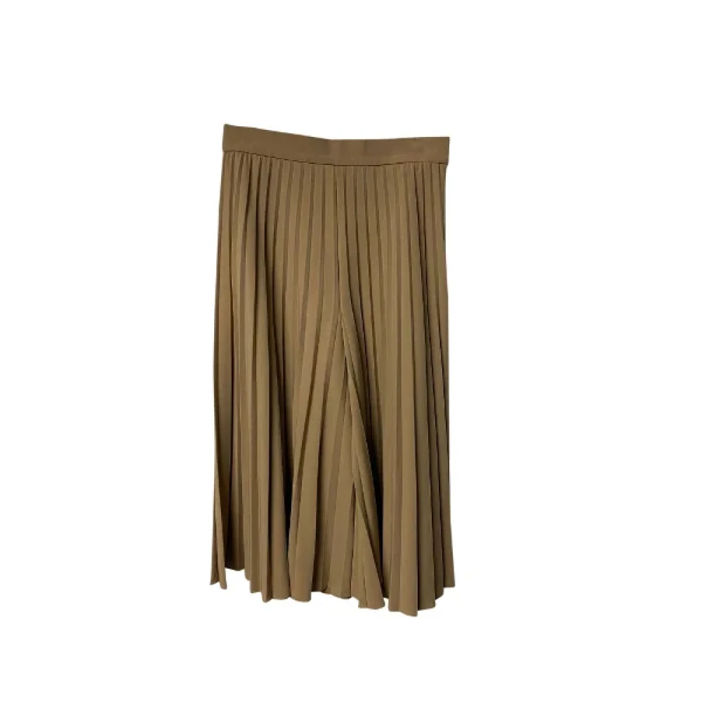Givenchy Pre-owned Polyester bottoms Beige Dames