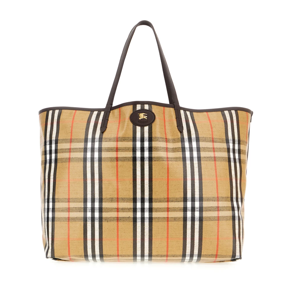Burberry Beige Handväskor För Kvinnor