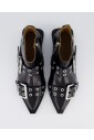 bottines-plates-feminines-a-boucle