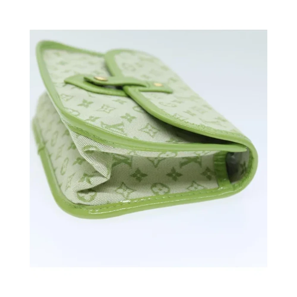 Louis Vuitton Vintage Pre-owned Canvas handbags Green Dames