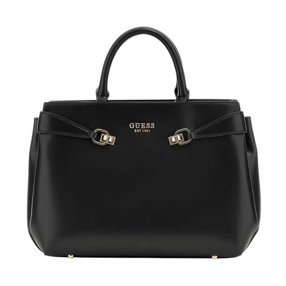 Guess Women's Black Lorelei Girlfriend Satchel Handbag