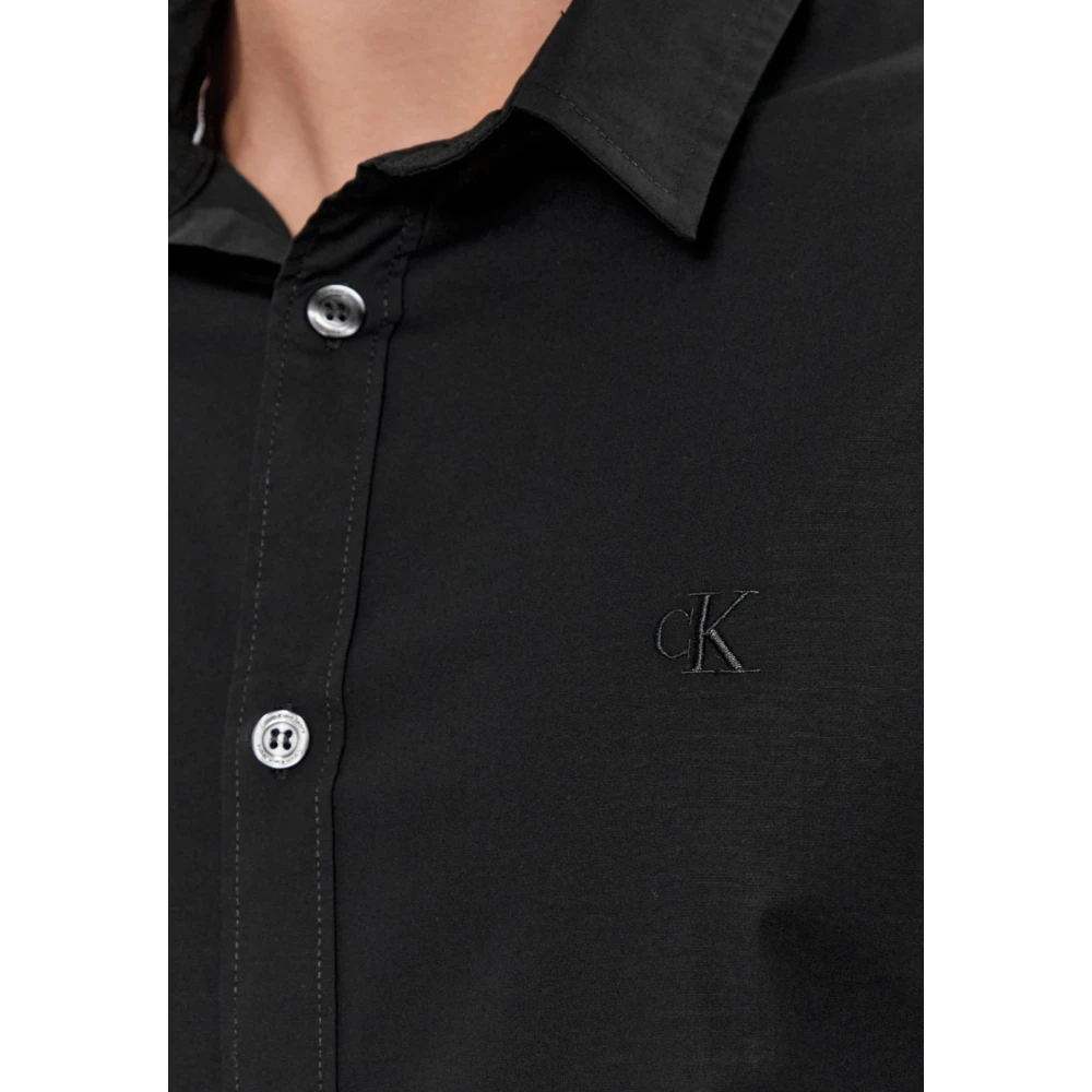 Calvin Klein Jeans Lange mouwen overhemd Black Heren