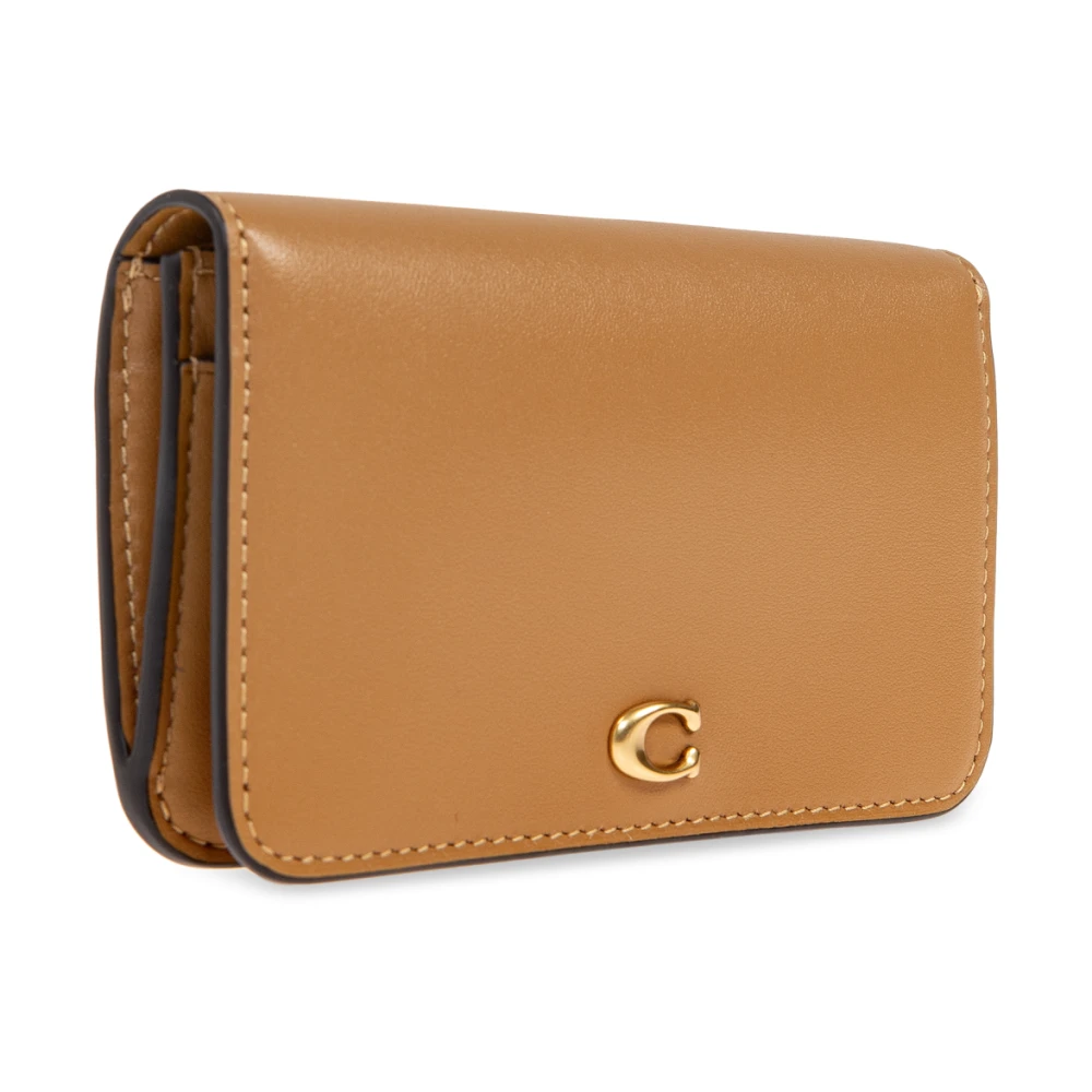 Coach Portemonnee Essentieel Slank Brown Dames