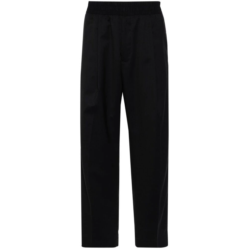 Briglia Navy Blauwe Wollen Broek Blue Heren