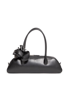 black-trapeze-bag-with-3d-rose