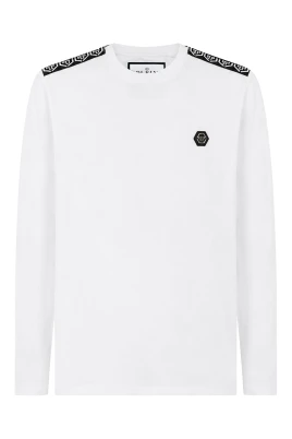 Pullover Rundhals LS All over PP