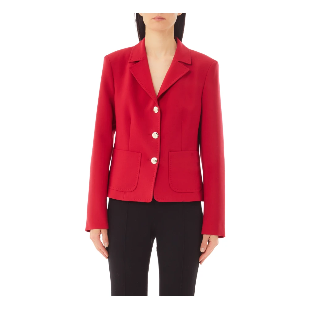 Liu Jo - Jackets > Blazers - Red - Liu Jo - Modalova