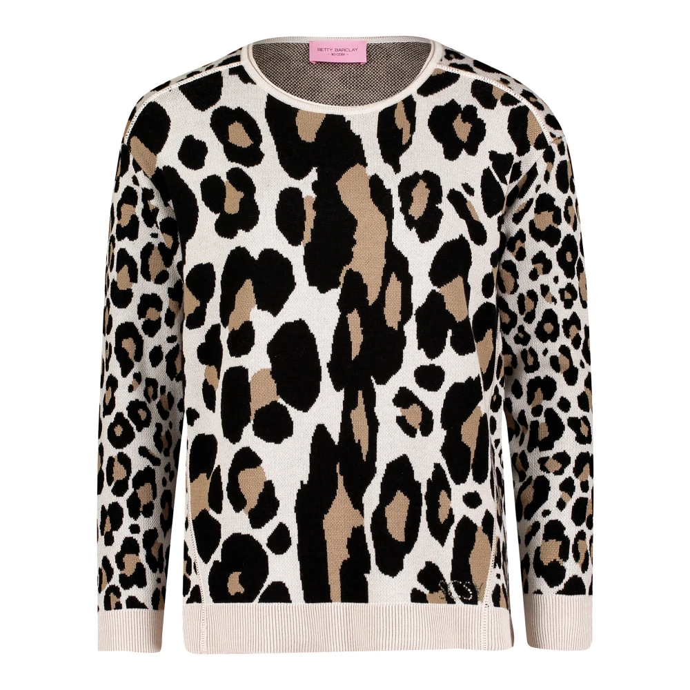 Betty Barclay Dieren Jacquard Gebreide Trui Multicolor Dames