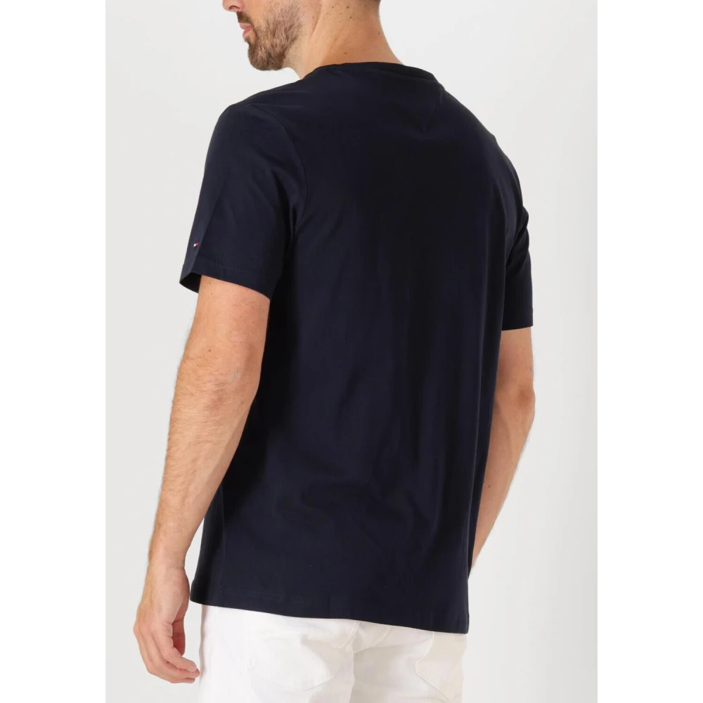 Tommy Hilfiger Heren Polo & T-shirts Monotype Tee Blue Heren