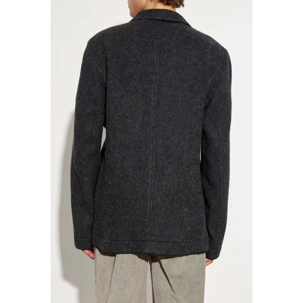 Dolce & Gabbana Wollen jas Gray Heren