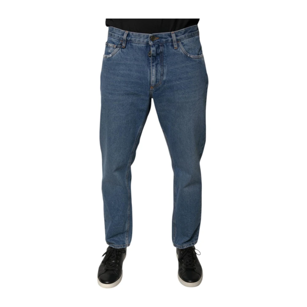 Dolce & Gabbana Men's Blue Classic Style Denim Jeans
