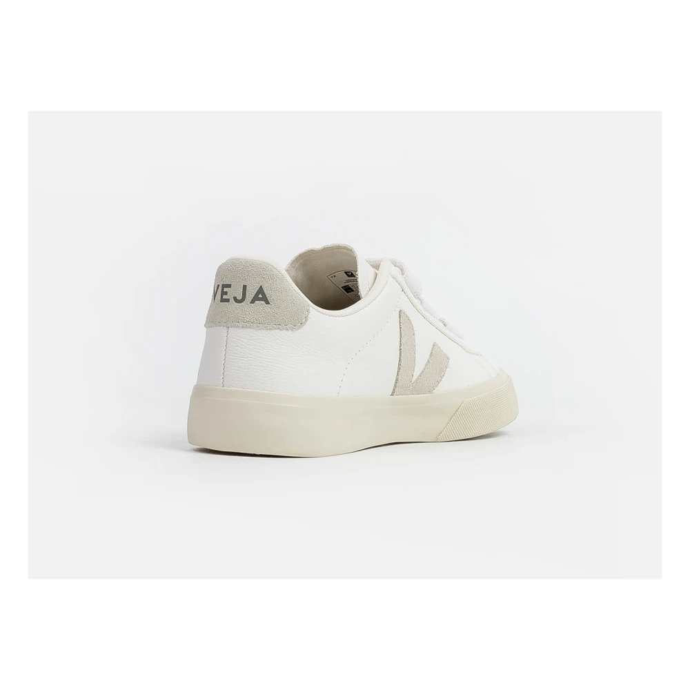 Veja Witte Leren Sneakers White Dames