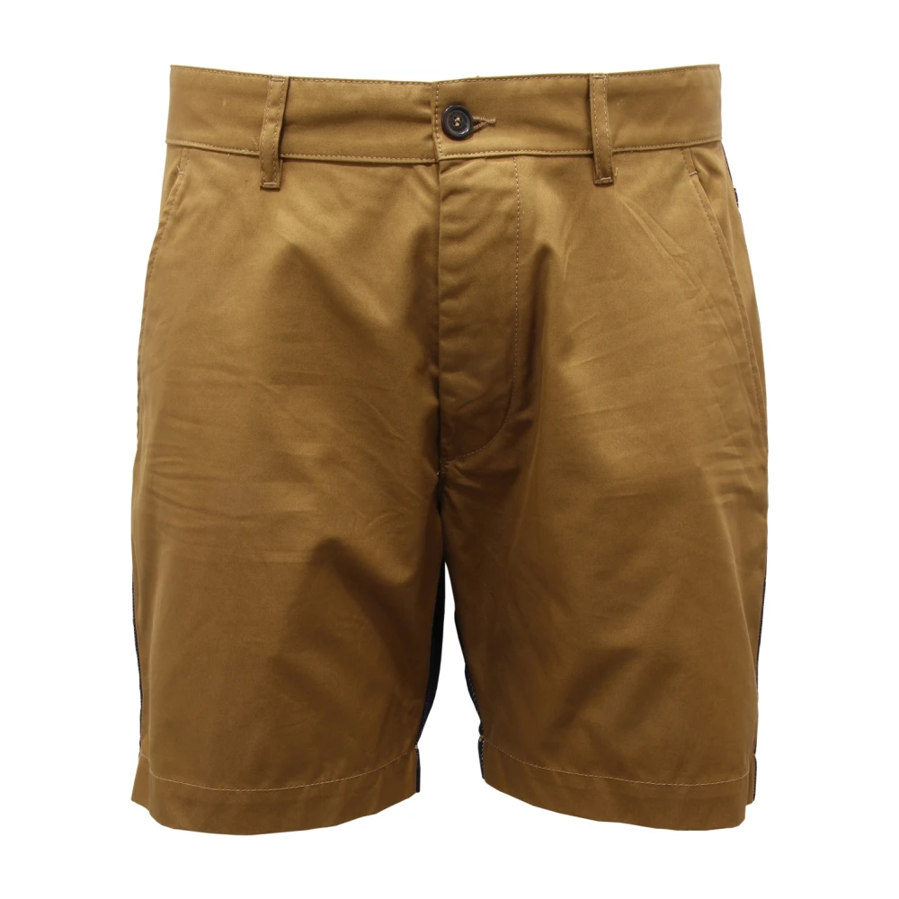 Dsquared2 Men's Green Casual Shorts, M, Marine Short Bermuda In Khaki/Denim