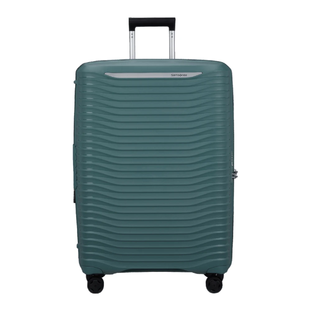 Samsonite Blauwe Trolley Koffer met TSA Slot Blue Unisex