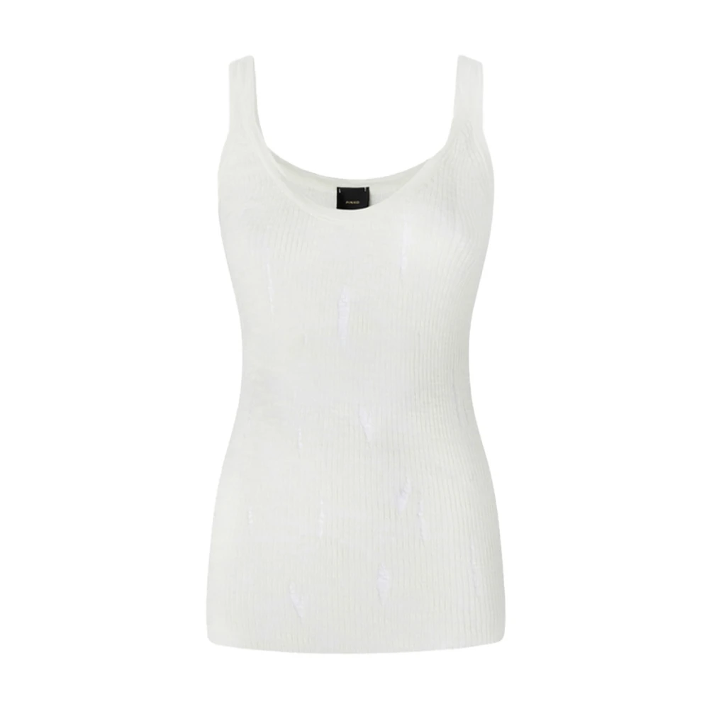 Pinko Donna Bianco Top, M, New,