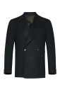 blazer-en-cachemire-vert-a-double-boutonnage