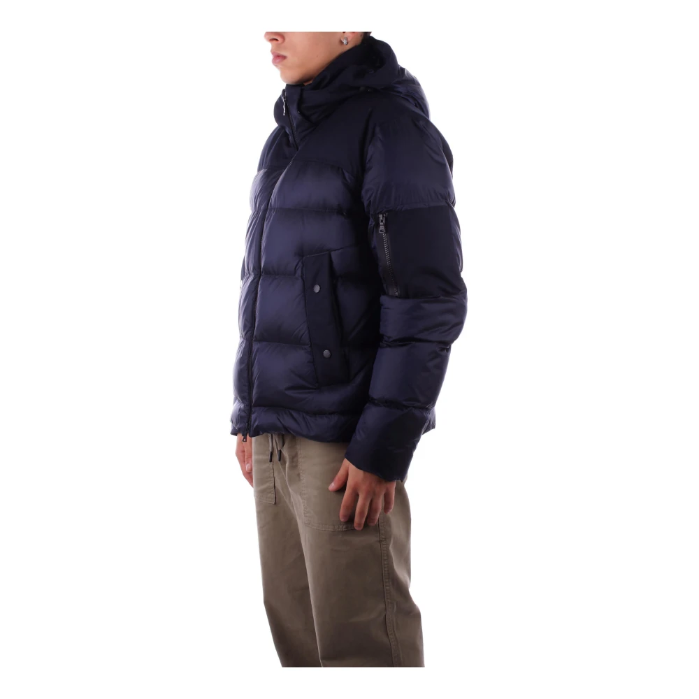 PAUL & SHARK Blauwe capuchon jas Blue Heren
