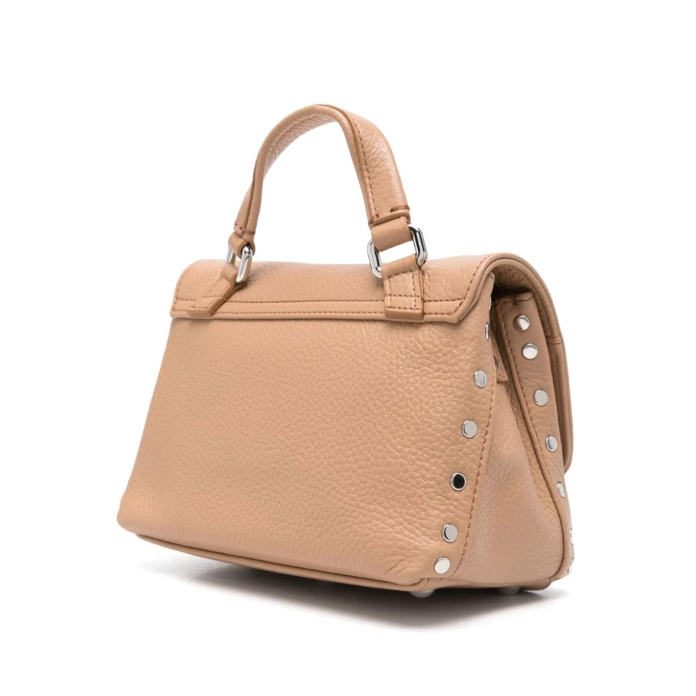 Zanellato Bruine Twist-Lock Schoudertas Brown Dames