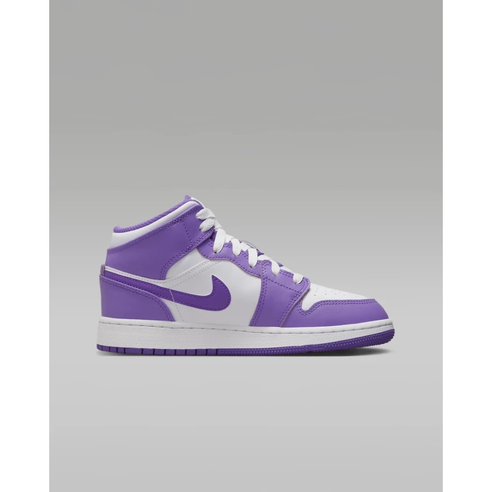 Jordan Iconische AJ1 Mid Sneakers Purple Dames