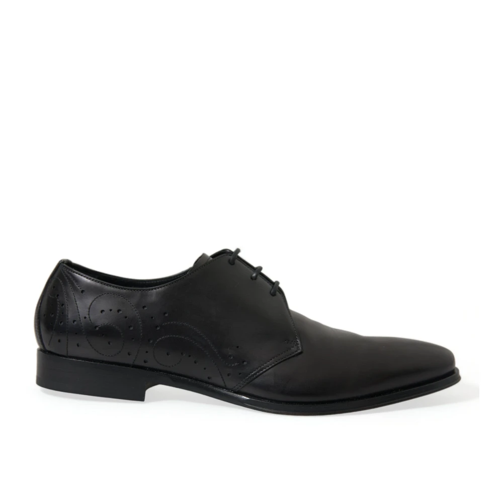 Dolce & Gabbana Men's Black Derby Dress Shoes