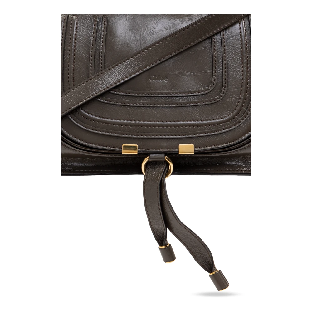 Chloé Handtas Marcie Dubbel Klein Green Dames
