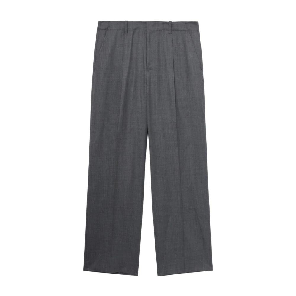 Our Legacy Donkergrijze herenbroek Gray Heren