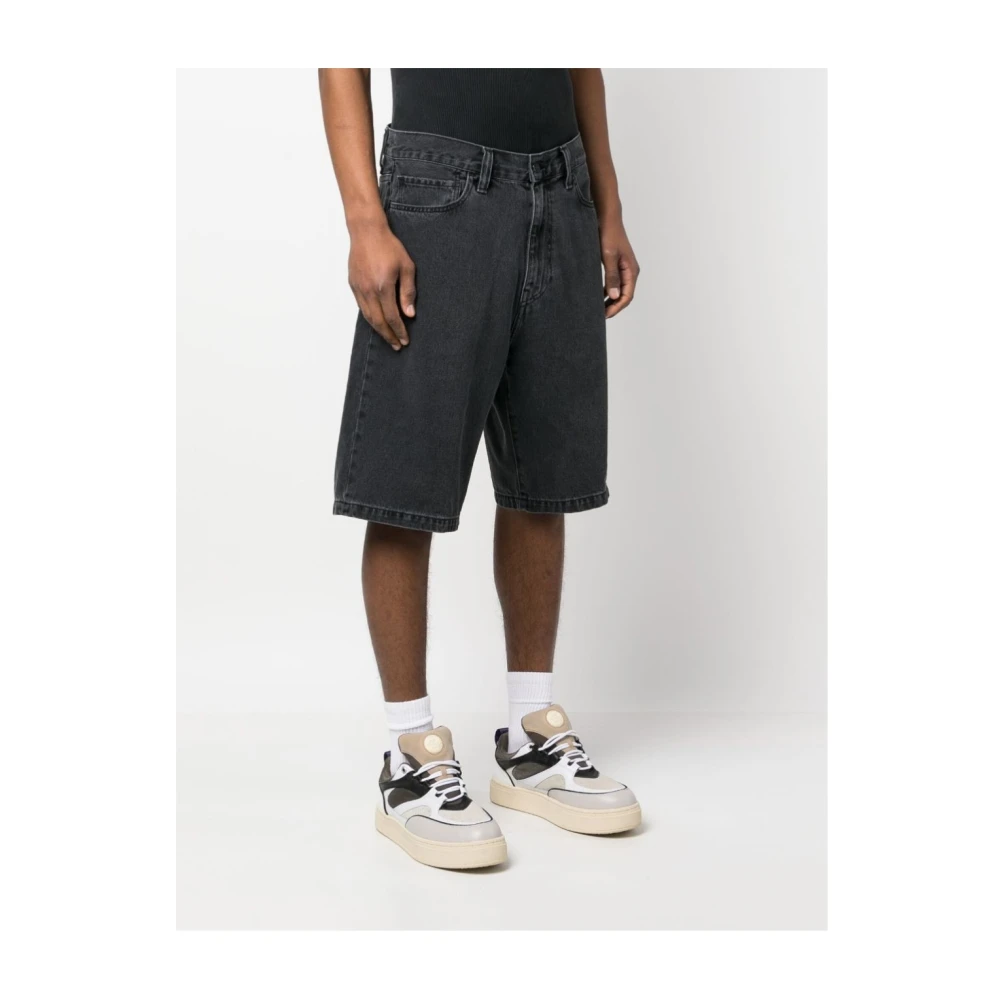 Carhartt WIP Denim Shorts Black Heren