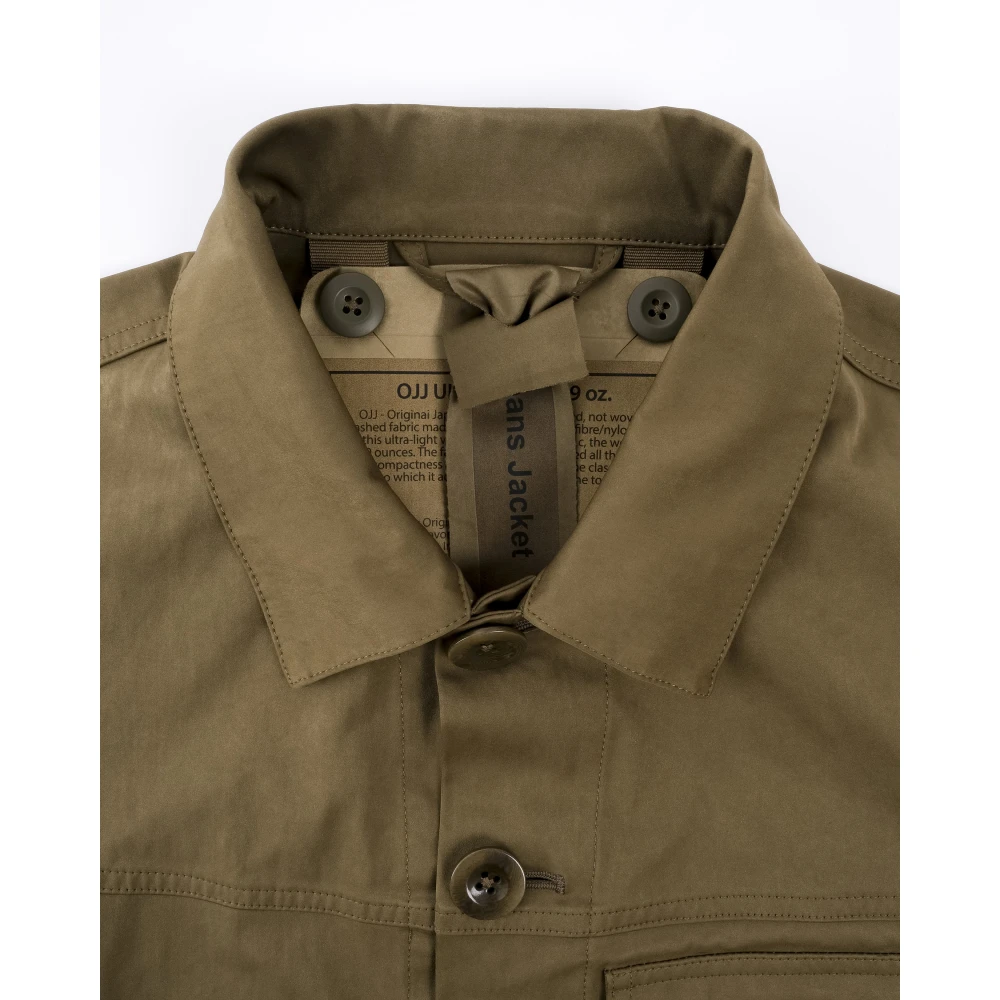 Ten C Klassieke Denimjas Green Heren