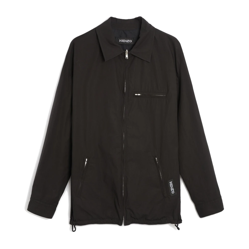 Kenzo Vlamprint Omkeerbare Jas Black Heren