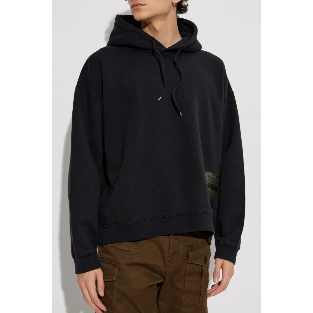 Dsquared2 Hoodie Black Heren