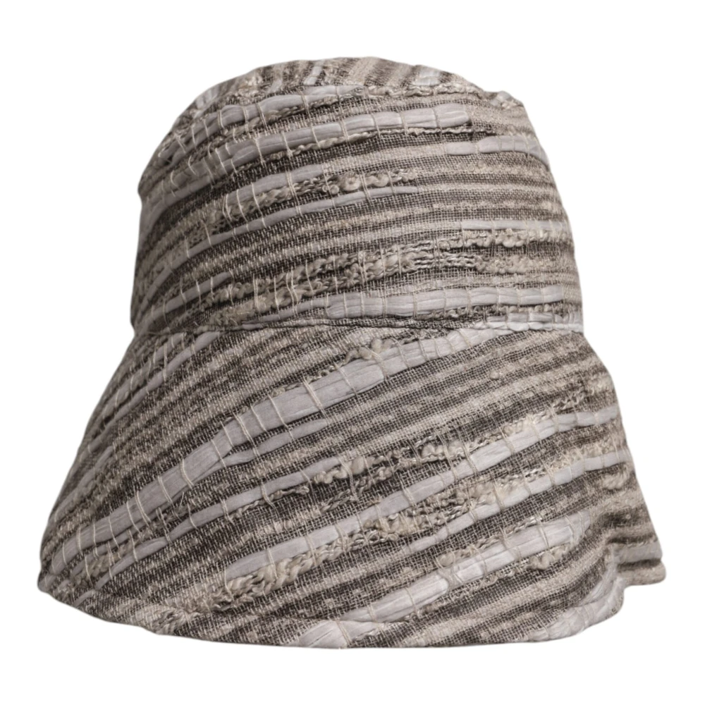 Dolce & Gabbana , Accessories, Male, Multicolor, One Size, Multicolor Stripes Bucket Cap