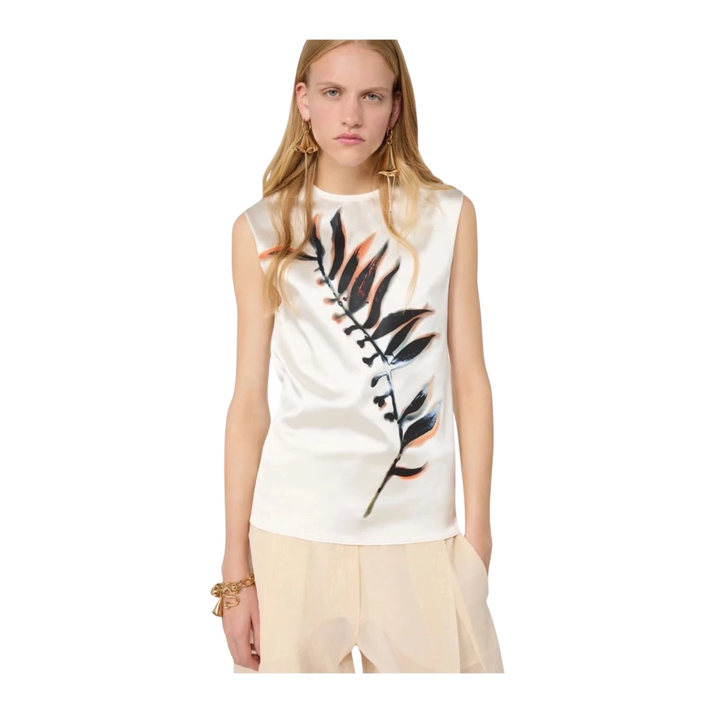 Sportmax Multicolor Ärmlös Top