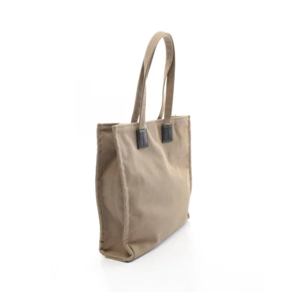 Bally Pre-owned Canvas shoulder-bags Brown Dames