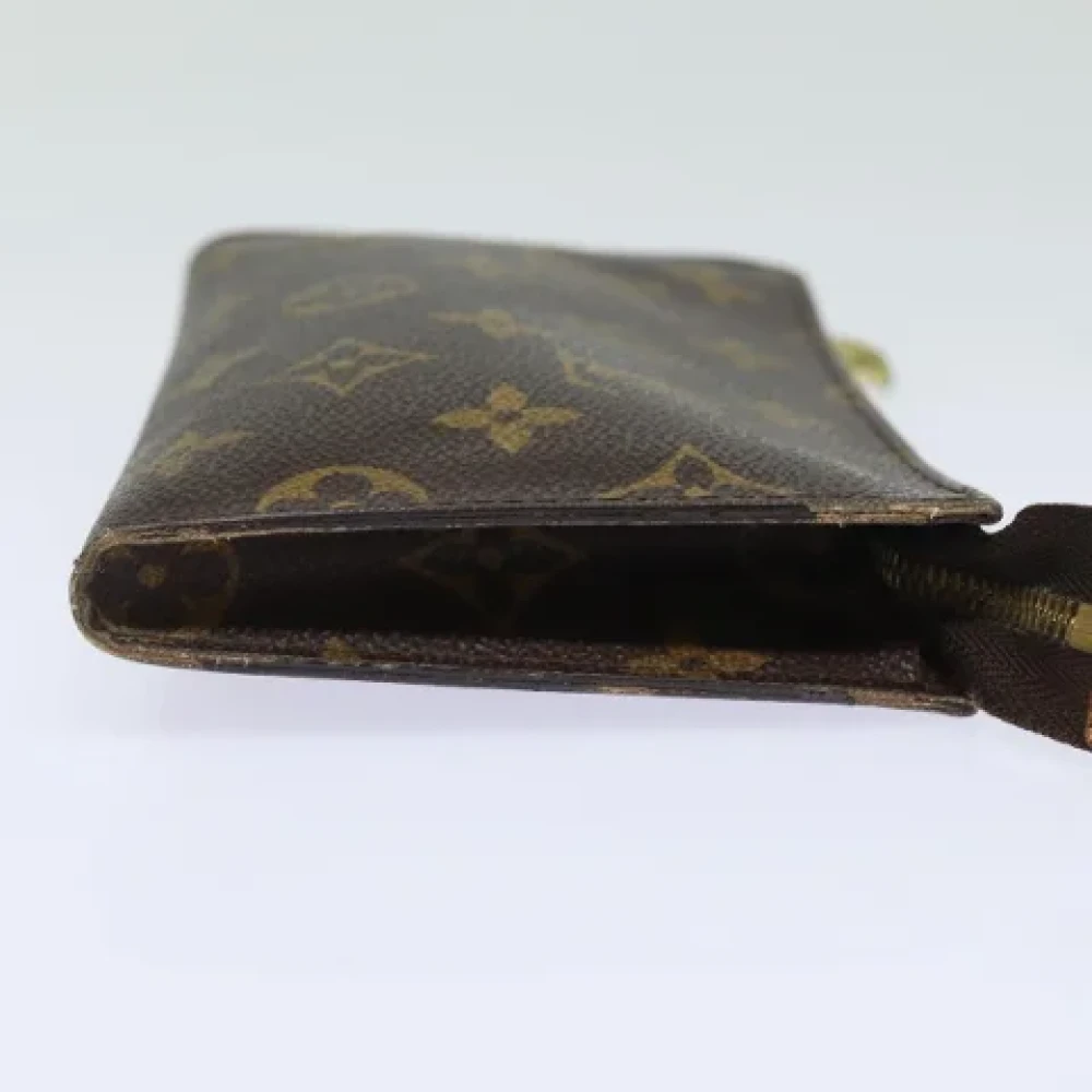 Louis Vuitton Vintage Pre-owned Canvas pouches Brown Dames