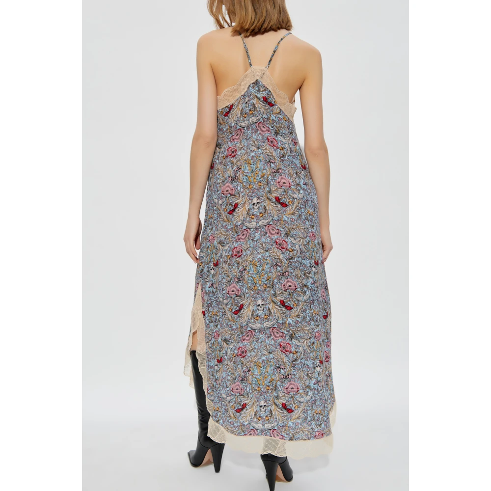 Zadig & Voltaire Jurk met bandjes Multicolor Dames