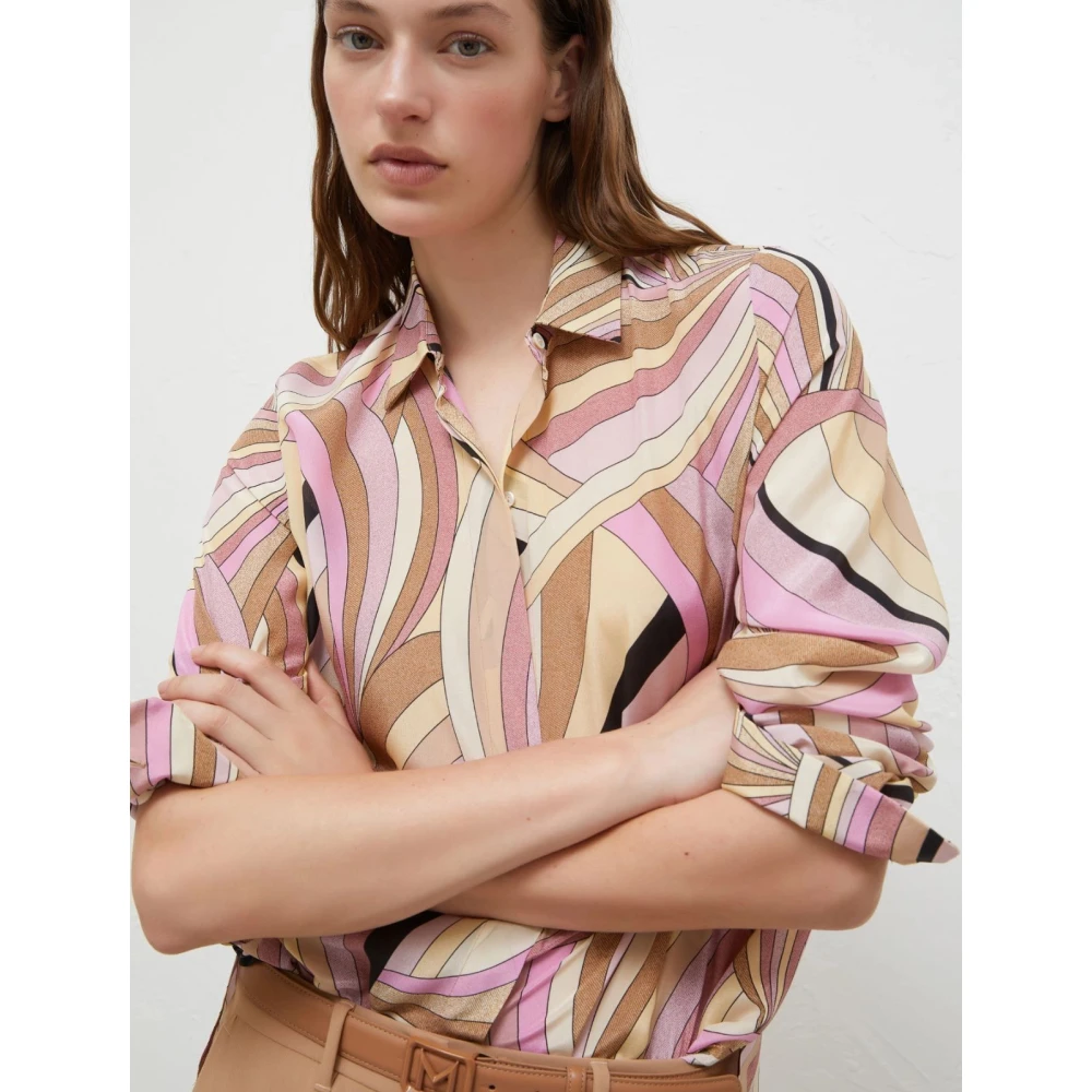 Marella Kleurrijke Blouses voor Vrouwen Multicolor Dames